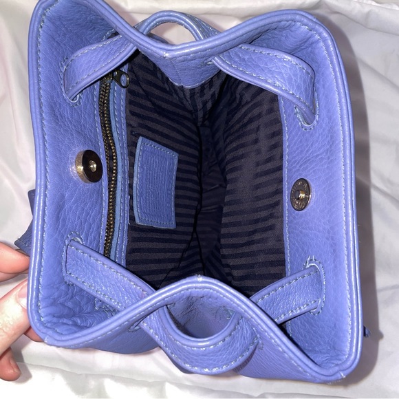 RARE Coach Vintage Sonoma Purple Periwinkle Leather Bag - Picture 11 of 15